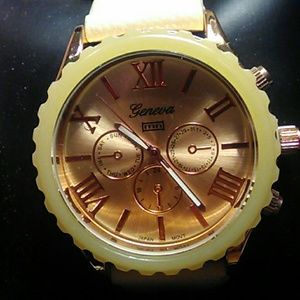 Men's Geneva Watch Tan